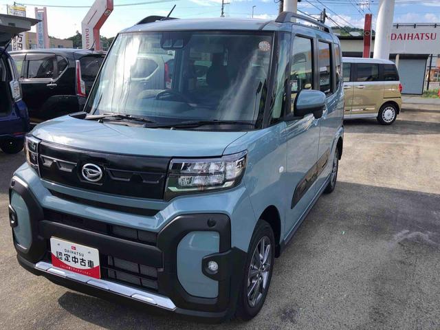 タントファンクロス　４ＷＤ　走行距離３０６１ｋｍ４ＷＤ　スマートアシスト　両側パワースライドドア　電動パーキングブレーキ　ステアリングスイッチ　プッシュボタンスタート　アルミホイール（山形県）の中古車