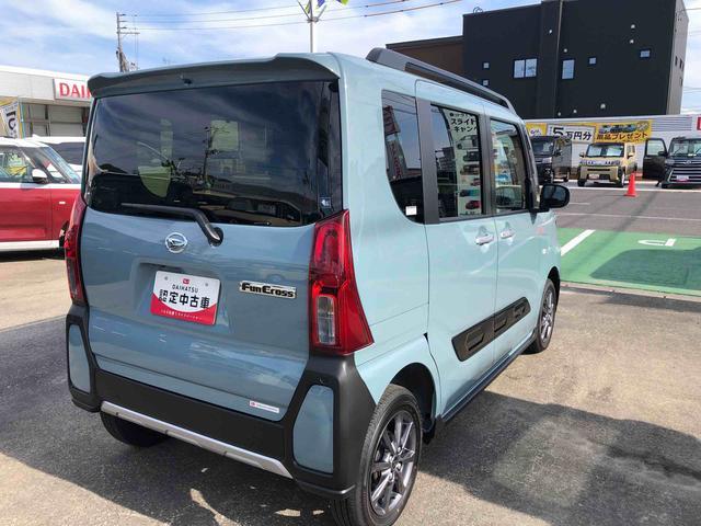 タントファンクロス　４ＷＤ　走行距離３０６１ｋｍ４ＷＤ　スマートアシスト　両側パワースライドドア　電動パーキングブレーキ　ステアリングスイッチ　プッシュボタンスタート　アルミホイール（山形県）の中古車