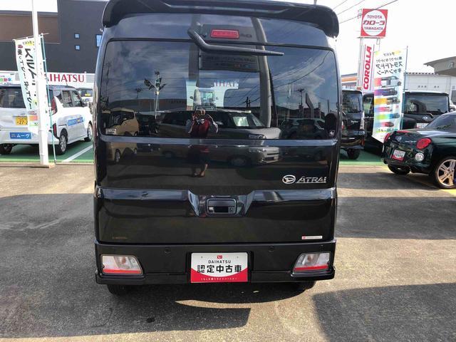 アトレーRS 4WD 走行距離65606km4WD スマートアシスト 12インチフルホイールキャップ 2DINCDチューナー 両側パワースライドドア ステアリングスイッチ(山形県)の中古車