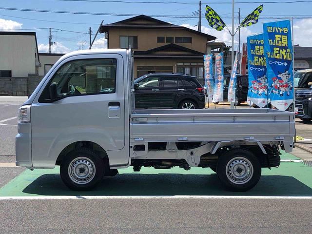 ハイゼットトラックスタンダード 農用スペシャル 4WD 走行距離987km4WD スマートアシスト リヤ4枚リーフスプリング スーパーデフロック スーパークリーンエアフィルター LED大型荷台作業灯 AM/FMラジオ(山形県)の中古車
