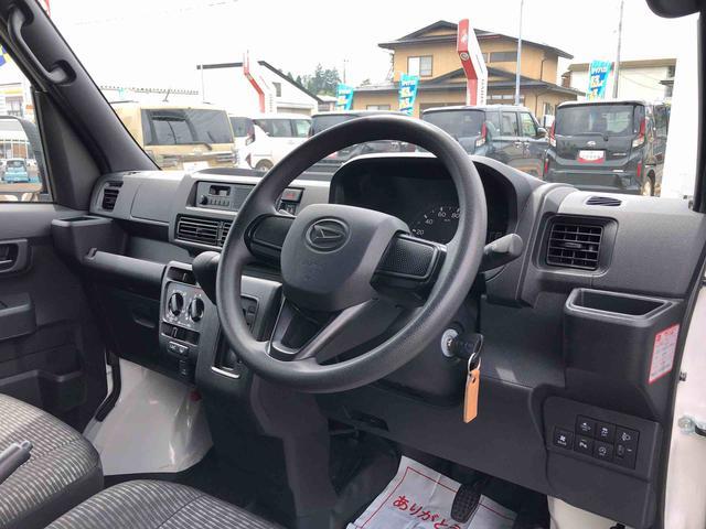ハイゼットカーゴDX 4WD 走行距離16082km4WD スマートアシスト キーレスエントリー オーバーヘッドシェルフ ユースフルナット 撥水フルファブリックシート表皮 マニュアルエアコン AM/FMラジオ(山形県)の中古車