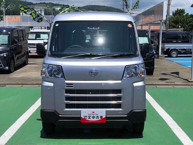 ハイゼットカーゴDX 4WD 走行距離2550km4WD スマートアシスト キーレスエントリー オーバーヘッドシェルフ 撥水フルファブリックシート表皮 アッパートレイ マニュアルエアコン(山形県)の中古車
