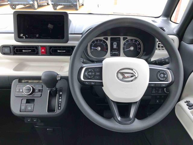 ムーヴキャンバスストライプスGターボ 4WD 走行距離3554km4WD スマートアシスト プッシュボタンスタート キーフリーシステム 両側パワースライドドア 電動パーキングブレーキ クルーズコントロール オートエアコン(山形県)の中古車