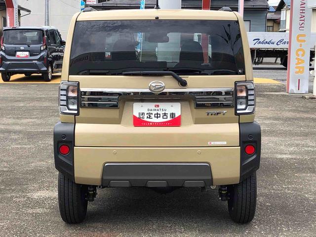 タフトGターボ ダーククロムベンチャー 4WD 2843km走行4WD スマートアシスト(山形県)の中古車