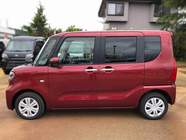 タントＸ　４ＷＤ　走行距離４２９０ｋｍ４ＷＤ　スマートアシスト　純正ナビ装着用アップグレードパック　プッシュボタンスタート　キーフリーシステム　オートエアコン　ステアリングスイッチ　電動パーキングブレーキ　１４インチフルホイールキャップ（山形県）の中古車