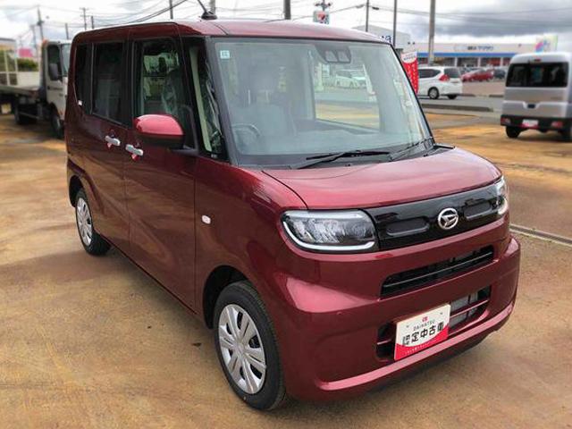タントＸ　４ＷＤ　走行距離４２９０ｋｍ４ＷＤ　スマートアシスト　純正ナビ装着用アップグレードパック　プッシュボタンスタート　キーフリーシステム　オートエアコン　ステアリングスイッチ　電動パーキングブレーキ　１４インチフルホイールキャップ（山形県）の中古車