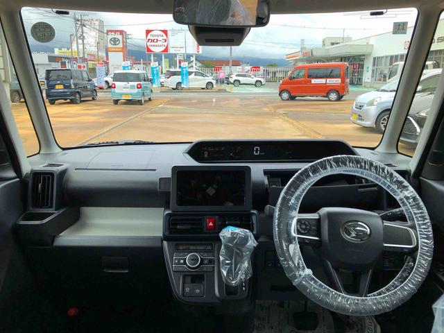 タントＸ　４ＷＤ　走行距離４２９０ｋｍ４ＷＤ　スマートアシスト　純正ナビ装着用アップグレードパック　プッシュボタンスタート　キーフリーシステム　オートエアコン　ステアリングスイッチ　電動パーキングブレーキ　１４インチフルホイールキャップ（山形県）の中古車