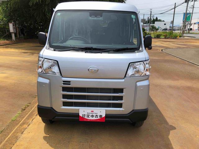 ハイゼットカーゴＤＸ　４ＷＤ　走行距離３０００ｋｍ・ＡＭ／ＦＭラジオ４ＷＤ　スマートアシスト　マニュアルエアコン　コーナーセンサー　ＡＭ／ＦＭラジオ　１２Ｖ電源　キーレスエントリー（山形県）の中古車