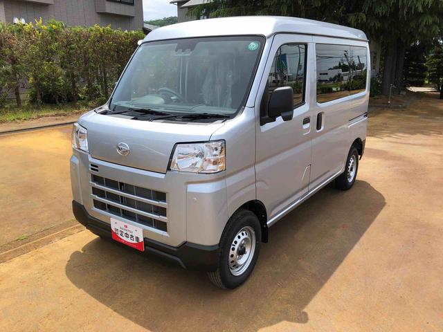 ハイゼットカーゴＤＸ　４ＷＤ　走行距離３０００ｋｍ・ＡＭ／ＦＭラジオ４ＷＤ　スマートアシスト　マニュアルエアコン　コーナーセンサー　ＡＭ／ＦＭラジオ　１２Ｖ電源　キーレスエントリー（山形県）の中古車