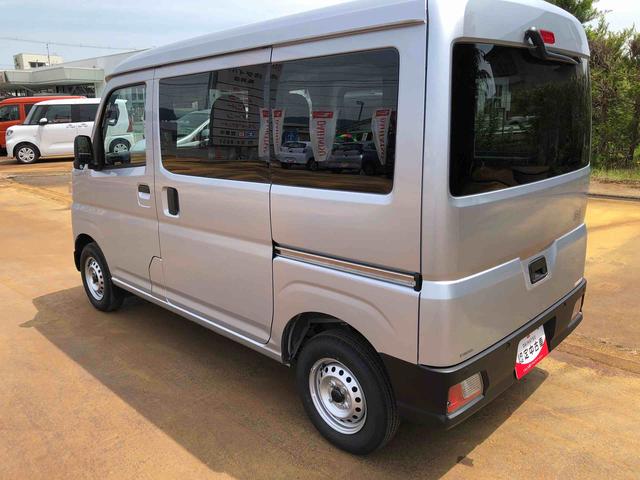 ハイゼットカーゴＤＸ　４ＷＤ　走行距離３０００ｋｍ・ＡＭ／ＦＭラジオ４ＷＤ　スマートアシスト　マニュアルエアコン　コーナーセンサー　ＡＭ／ＦＭラジオ　１２Ｖ電源　キーレスエントリー（山形県）の中古車