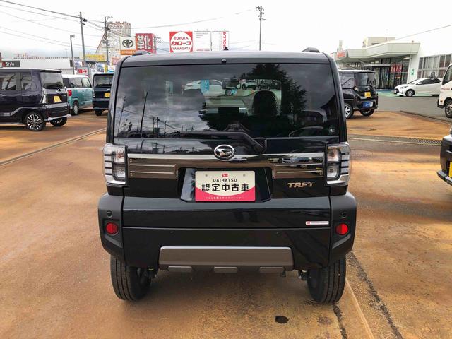 タフトＧ　ダーククロムベンチャー　４ＷＤ　走行距離４９８６ｋｍ４ＷＤ　スマートアシスト　１５インチアルミホイール　ステアリングスイッチ　キーフリーシステム　プッシュボタンスタート　電動パーキングブレーキ（山形県）の中古車