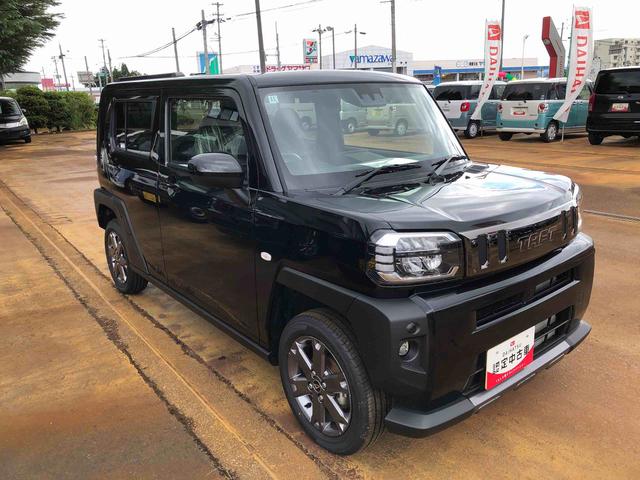 タフトＧ　ダーククロムベンチャー　４ＷＤ　走行距離４９８６ｋｍ４ＷＤ　スマートアシスト　１５インチアルミホイール　ステアリングスイッチ　キーフリーシステム　プッシュボタンスタート　電動パーキングブレーキ（山形県）の中古車