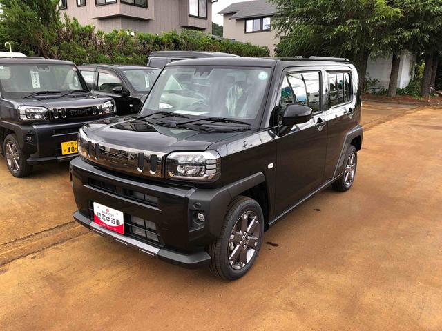 タフトＧ　ダーククロムベンチャー　４ＷＤ　走行距離４９８６ｋｍ４ＷＤ　スマートアシスト　１５インチアルミホイール　ステアリングスイッチ　キーフリーシステム　プッシュボタンスタート　電動パーキングブレーキ（山形県）の中古車