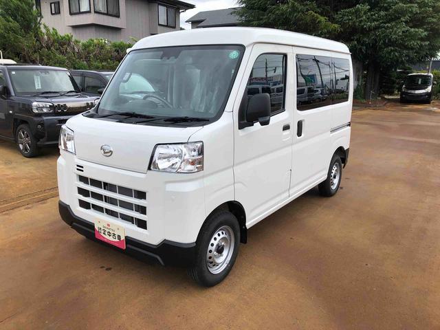 ハイゼットカーゴＤＸ　４ＷＤ　走行距離４８８６ｋｍ４ＷＤ　スマートアシスト　ＡＭ／ＦＭラジオ　コーナーセンサー　キーレスエントリー　マニュアルエアコン（山形県）の中古車