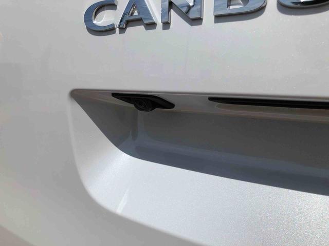 ムーヴキャンバスストライプスＧ　４ＷＤ　走行距離７３４４ｋｍ４ＷＤ　スマートアシスト　１４インチフルホイールキャップ　オートエアコン　両側パワースライドドア　電動パーキングブレーキ　キーフリー　ステアリングスイッチ（山形県）の中古車