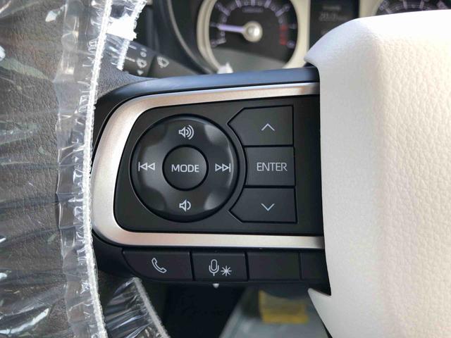 ムーヴキャンバスストライプスＧ　４ＷＤ　走行距離７３４４ｋｍ４ＷＤ　スマートアシスト　１４インチフルホイールキャップ　オートエアコン　両側パワースライドドア　電動パーキングブレーキ　キーフリー　ステアリングスイッチ（山形県）の中古車