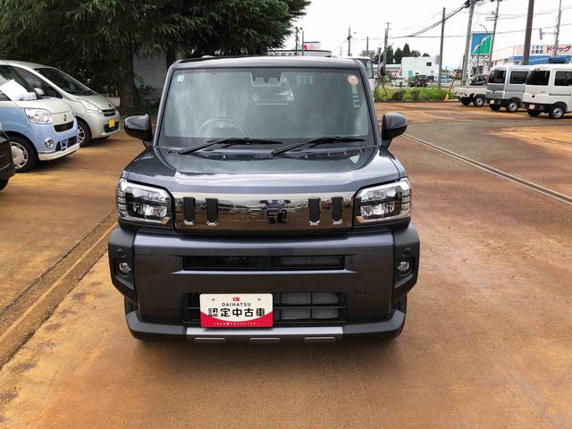 タフトＧ　ダーククロムベンチャー　４ＷＤ　走行距離６６５０ｋｍ４ＷＤ　スマートアシスト　オートエアコン　１５インチアルミホイール　電動パーキングブレーキ　セパレートシート　キーフリー　ステアリングスイッチ（山形県）の中古車