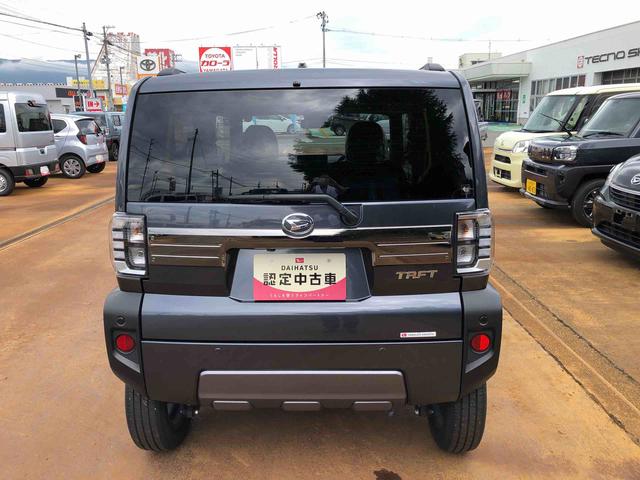 タフトＧ　ダーククロムベンチャー　４ＷＤ　走行距離６６５０ｋｍ４ＷＤ　スマートアシスト　オートエアコン　１５インチアルミホイール　電動パーキングブレーキ　セパレートシート　キーフリー　ステアリングスイッチ（山形県）の中古車