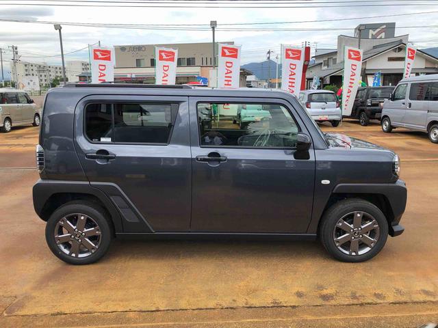 タフトＧ　ダーククロムベンチャー　４ＷＤ　走行距離６６５０ｋｍ４ＷＤ　スマートアシスト　オートエアコン　１５インチアルミホイール　電動パーキングブレーキ　セパレートシート　キーフリー　ステアリングスイッチ（山形県）の中古車