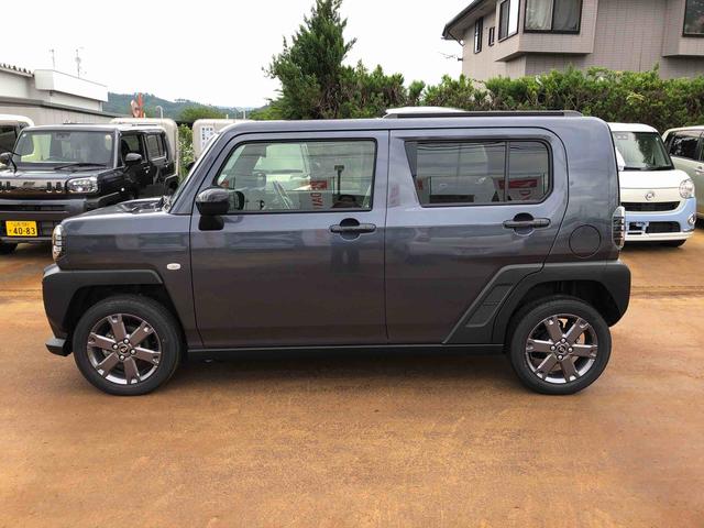タフトＧ　ダーククロムベンチャー　４ＷＤ　走行距離６６５０ｋｍ４ＷＤ　スマートアシスト　オートエアコン　１５インチアルミホイール　電動パーキングブレーキ　セパレートシート　キーフリー　ステアリングスイッチ（山形県）の中古車