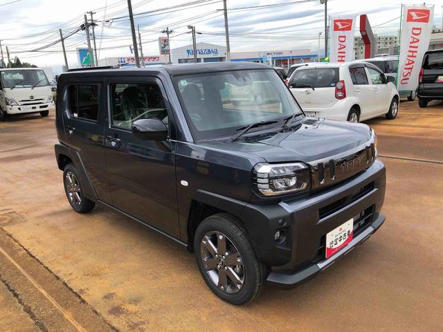 タフトＧ　ダーククロムベンチャー　４ＷＤ　走行距離６６５０ｋｍ４ＷＤ　スマートアシスト　オートエアコン　１５インチアルミホイール　電動パーキングブレーキ　セパレートシート　キーフリー　ステアリングスイッチ（山形県）の中古車