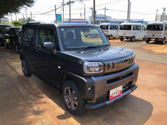タフトＧ　ダーククロムベンチャー　４ＷＤ　走行距離５４２１ｋｍ４ＷＤ　スマートアシスト　１５インチアルミホイール　電動パーキングブレーキ　ステアリングスイッチ　キーフリーシステム　プッシュボタンスタート（山形県）の中古車