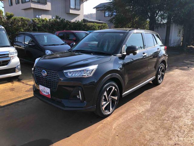 ロッキープレミアムＧ　ＨＥＶ　２ＷＤ　走行距離８３１３ｋｍ２ＷＤ　スマートアシスト　キーフリーシステム　オートエアコン　ＬＥＤヘッドランプ　ステアリングスイッチ　プッシュボタンスタート（山形県）の中古車