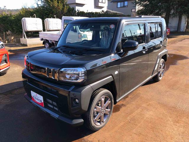 タフトＧ　ダーククロムベンチャー　４ＷＤ　走行距離４３４８ｋｍ４ＷＤ　スマートアシスト　コーナーセンサー　ステアリングスイッチ　キーフリーシステム　アルミホイール　オートエアコン　プッシュボタンスタート（山形県）の中古車