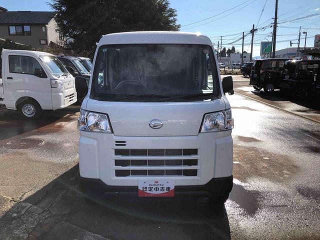 ハイゼットカーゴＤＸ　４ＷＤ　走行距離４４６１ｋｍ・ＡＭ／ＦＭラジオ４ＷＤ　スマートアシスト　マニュアルエアコン　ＡＭ／ＦＭラジオ　コーナーセンサー　キーレスエントリー　スライドドア　アイドリングストップ（山形県）の中古車