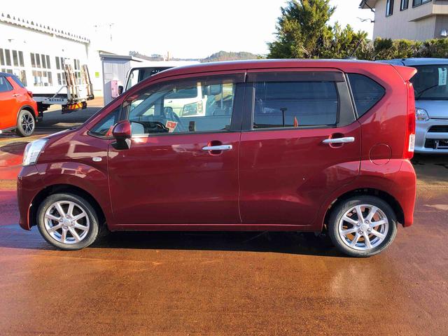 ムーヴＸ　２ＷＤ　走行距離６４９６９ｋｍ・ナビ２ＷＤ　スマートアシスト　アルミホイール　ナビ　オートエアコン　プッシュボタンスタート　キーフリーシステム　アイドリングストップ（山形県）の中古車