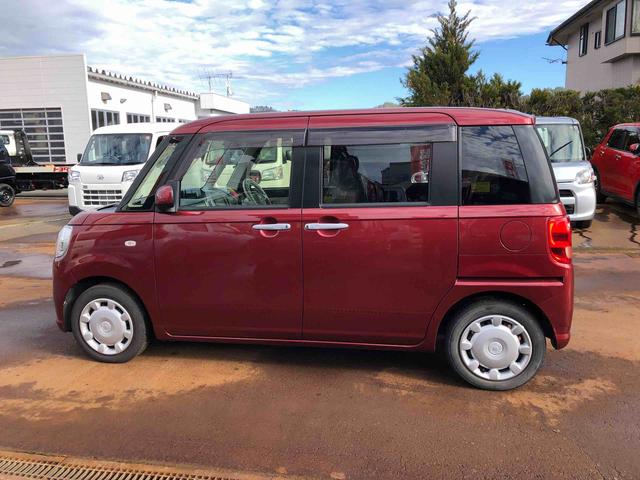 ムーヴキャンバスＧ　ＳＡIII　４ＷＤ　走行距離８５６６８ｋｍ・ナビ４ＷＤ　スマートアシスト　フルホイールキャップ　ナビ　オートエアコン　ベンチシート　ステアリングスイッチ　キーフリーシステム（山形県）の中古車