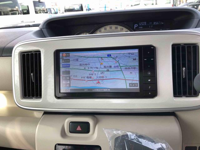 ムーヴキャンバスＧ　ＳＡIII　４ＷＤ　走行距離８５６６８ｋｍ・ナビ４ＷＤ　スマートアシスト　フルホイールキャップ　ナビ　オートエアコン　ベンチシート　ステアリングスイッチ　キーフリーシステム（山形県）の中古車