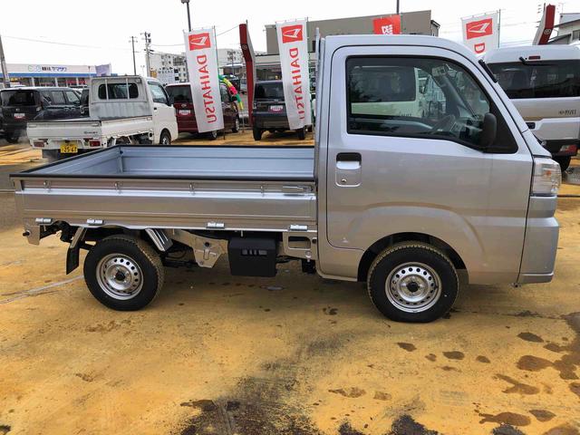 ハイゼットトラックスタンダード　農用スペシャル　４ＷＤ　走行距離１０ｋｍ４ＷＤ　スマートアシスト　スチールホイール　オートライト　アイドリングストップ　マニュアルエアコン　キーレスエントリー　コーナーセンサー（山形県）の中古車