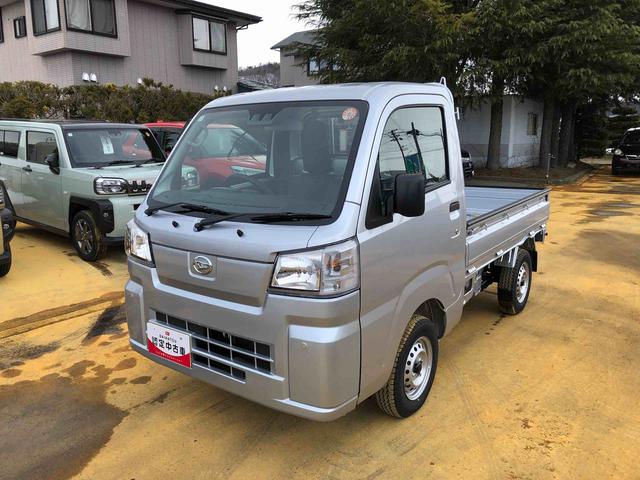 ハイゼットトラックスタンダード　農用スペシャル　４ＷＤ　走行距離１０ｋｍ４ＷＤ　スマートアシスト　スチールホイール　オートライト　アイドリングストップ　マニュアルエアコン　キーレスエントリー　コーナーセンサー（山形県）の中古車