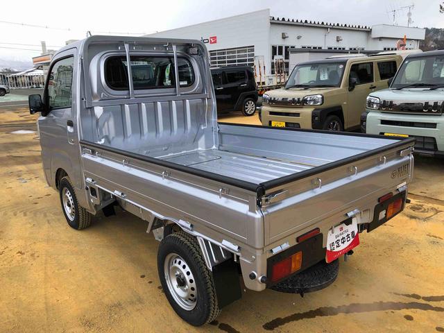 ハイゼットトラックスタンダード　農用スペシャル　４ＷＤ　走行距離１０ｋｍ４ＷＤ　スマートアシスト　スチールホイール　オートライト　アイドリングストップ　マニュアルエアコン　キーレスエントリー　コーナーセンサー（山形県）の中古車