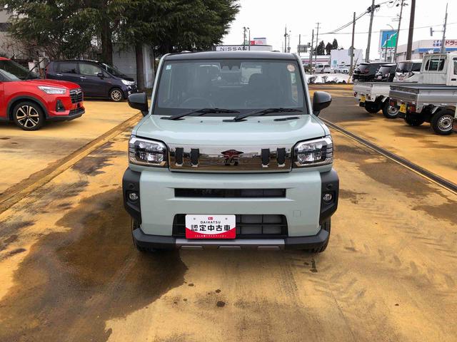 タフトＧ　ダーククロムベンチャー　４ＷＤ　走行距離１７７４ｋｍ４ＷＤ　スマートアシスト　アルミホイール　キーフリーシステム　プッシュボタンスタート　電動パーキングブレーキ　コーナーセンサー（山形県）の中古車
