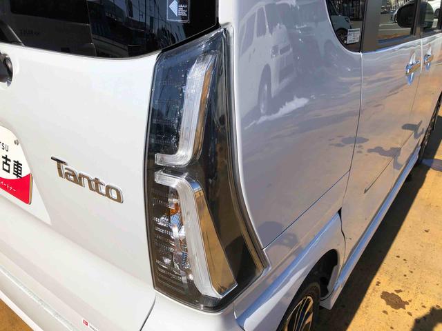 タントカスタムＲＳ　４ＷＤ　走行距離４６９６ｋｍ４ＷＤ　スマートアシスト　キーフリーシステム　デジタルメーター　コーナーセンサー　アルミホイール　ベンチシート　ステアリングスイッチ（山形県）の中古車