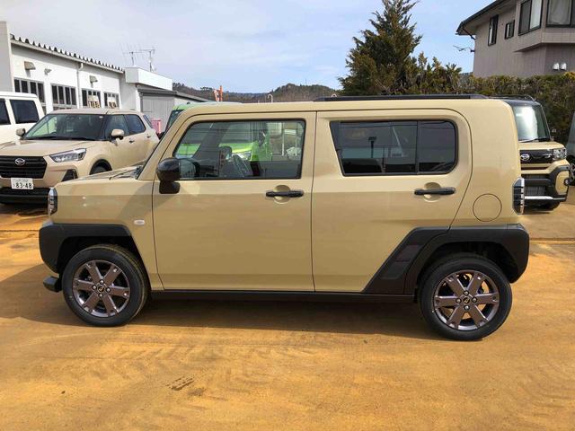 タフトＧ　ダーククロムベンチャー　４ＷＤ　走行距離６５３２ｋｍ４ＷＤ　スマートアシスト　電動パーキングブレーキ　キーフリーシステム　コーナーセンサー　アルミホイール　ステアリングスイッチ　プッシュボタンスタート（山形県）の中古車