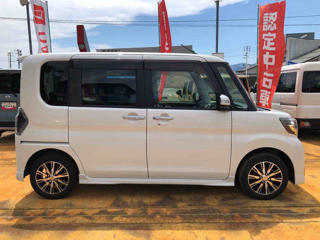 タントカスタムＸトップエディションＳＡII　４ＷＤ　７６６００ｋｍ４ＷＤ　スマートアシスト　１４インチアルミホイール　ナビ　バックモニター　ステアリングスイッチ　プッシュボタンスタート　オートエアコン（山形県）の中古車