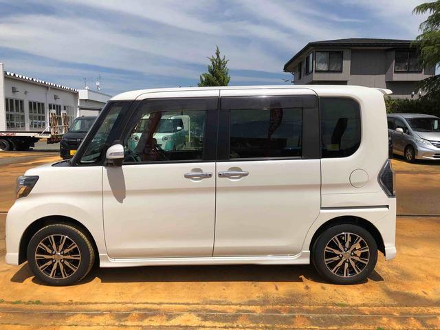 タントカスタムＸトップエディションＳＡII　４ＷＤ　７６６００ｋｍ４ＷＤ　スマートアシスト　１４インチアルミホイール　ナビ　バックモニター　ステアリングスイッチ　プッシュボタンスタート　オートエアコン（山形県）の中古車