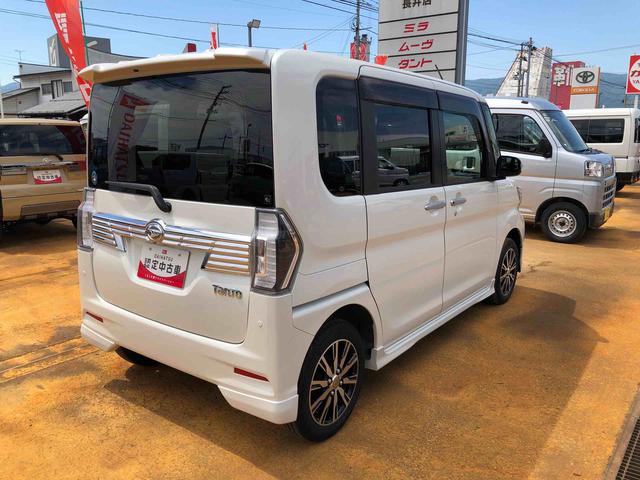 タントカスタムＸトップエディションＳＡII　４ＷＤ　７６６００ｋｍ４ＷＤ　スマートアシスト　１４インチアルミホイール　ナビ　バックモニター　ステアリングスイッチ　プッシュボタンスタート　オートエアコン（山形県）の中古車