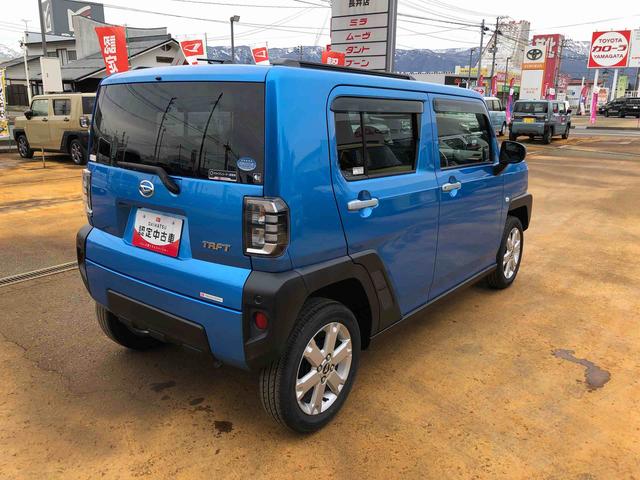 タフトＧ　４ＷＤ　走行距離４０９５０ｋｍ４ＷＤ　スマートアシスト　１５インチアルミホイール　フルＬＥＤヘッドランプ　ＬＥＤフォグランプ　キーフリーシステム　電動パーキングブレーキ（山形県）の中古車