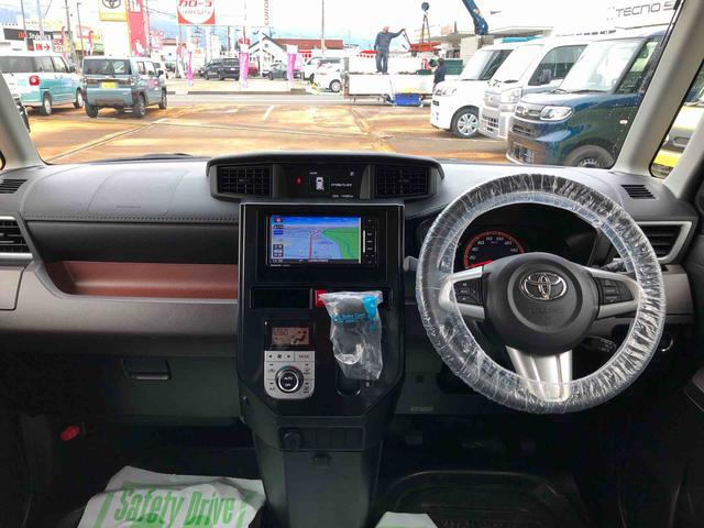 タンクＧ　２ＷＤ　走行距離７４０８０ｋｍ２ＷＤ　カーナビ　プッシュボタンスタート　ステアリングスイッチ　キーフリーシステム　両側パワースライドドア　オートエアコン（山形県）の中古車