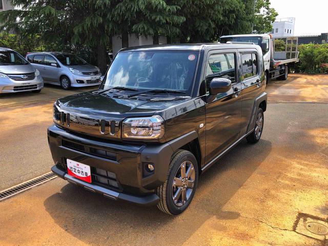 タフトG ダーククロムベンチャー 4WD 10079km4WD スマートアシスト フロントフォグランプ プッシュボタンスタート キーフリーシステム アルミホイール オートエアコン 電動パーキングブレーキ(山形県)の中古車