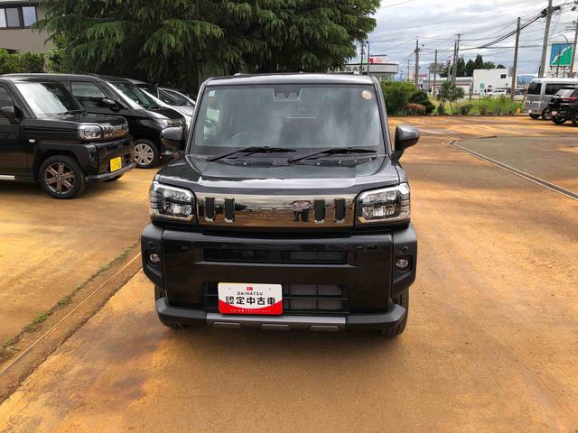 タフトＧ　ダーククロムベンチャー　４ＷＤ　走行距離４８２４ｋｍ４ＷＤ　スマートアシスト　１５インチアルミホイール　純正ナビ装着用アップグレードパック　電動パーキングブレーキ　ステアリングスイッチ（山形県）の中古車