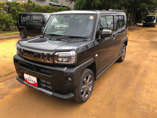 タフトＧ　ダーククロムベンチャー　４ＷＤ　走行距離４８２４ｋｍ４ＷＤ　スマートアシスト　１５インチアルミホイール　純正ナビ装着用アップグレードパック　電動パーキングブレーキ　ステアリングスイッチ（山形県）の中古車