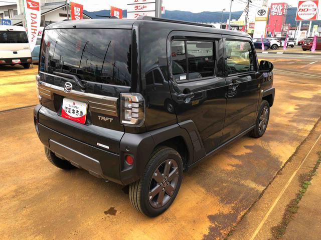 タフトＧ　ダーククロムベンチャー　４ＷＤ　走行距離４８２４ｋｍ４ＷＤ　スマートアシスト　１５インチアルミホイール　純正ナビ装着用アップグレードパック　電動パーキングブレーキ　ステアリングスイッチ（山形県）の中古車