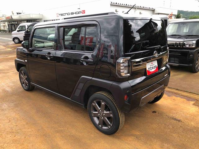 タフトG ダーククロムベンチャー 4WD 走行距離4316km4WD スマートアシスト 15インチアルミホイール 純正ナビ装着用アップグレードパック 電動パーキングブレーキ ステアリングスイッチ(山形県)の中古車