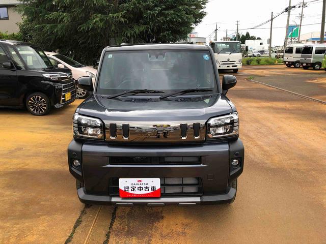 タフトＧ　ダーククロムベンチャー　４ＷＤ　走行距離５４６３ｋｍ４ＷＤ　スマートアシスト　プッシュボタンスタート　キーフリーシステム　電動パーキングブレーキ　アルミホイール　オートエアコン　クルーズコントロール（山形県）の中古車