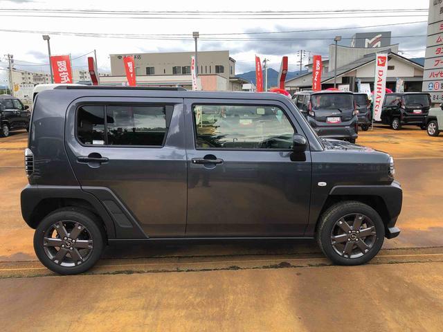タフトＧ　ダーククロムベンチャー　４ＷＤ　走行距離５４６３ｋｍ４ＷＤ　スマートアシスト　プッシュボタンスタート　キーフリーシステム　電動パーキングブレーキ　アルミホイール　オートエアコン　クルーズコントロール（山形県）の中古車